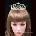 Dia, valentine&#39;s day, tiara, rhinestone, pageant, coroa, coração, projeto, headwear